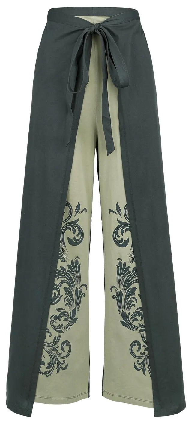 black-premium-by-emp-stoffhose-wickelung-dunkelgr-n-xl image 1