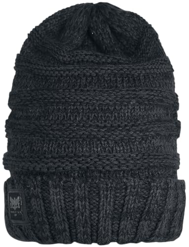 black-premium-beanie-unisex-m-tze-schwarz-grobstrick image 6