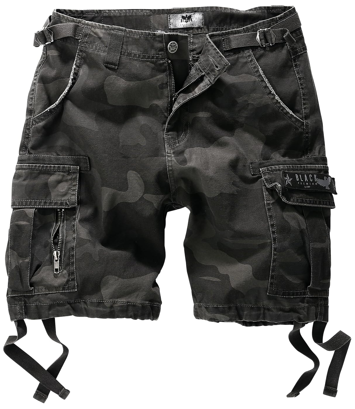 black-premium-by-emp-cargo-shorts-damen-schwarz image 4