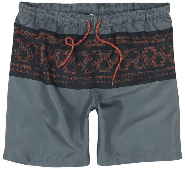 red-by-emp-badeshorts-herren-grau-gr-e-s-muster image 1
