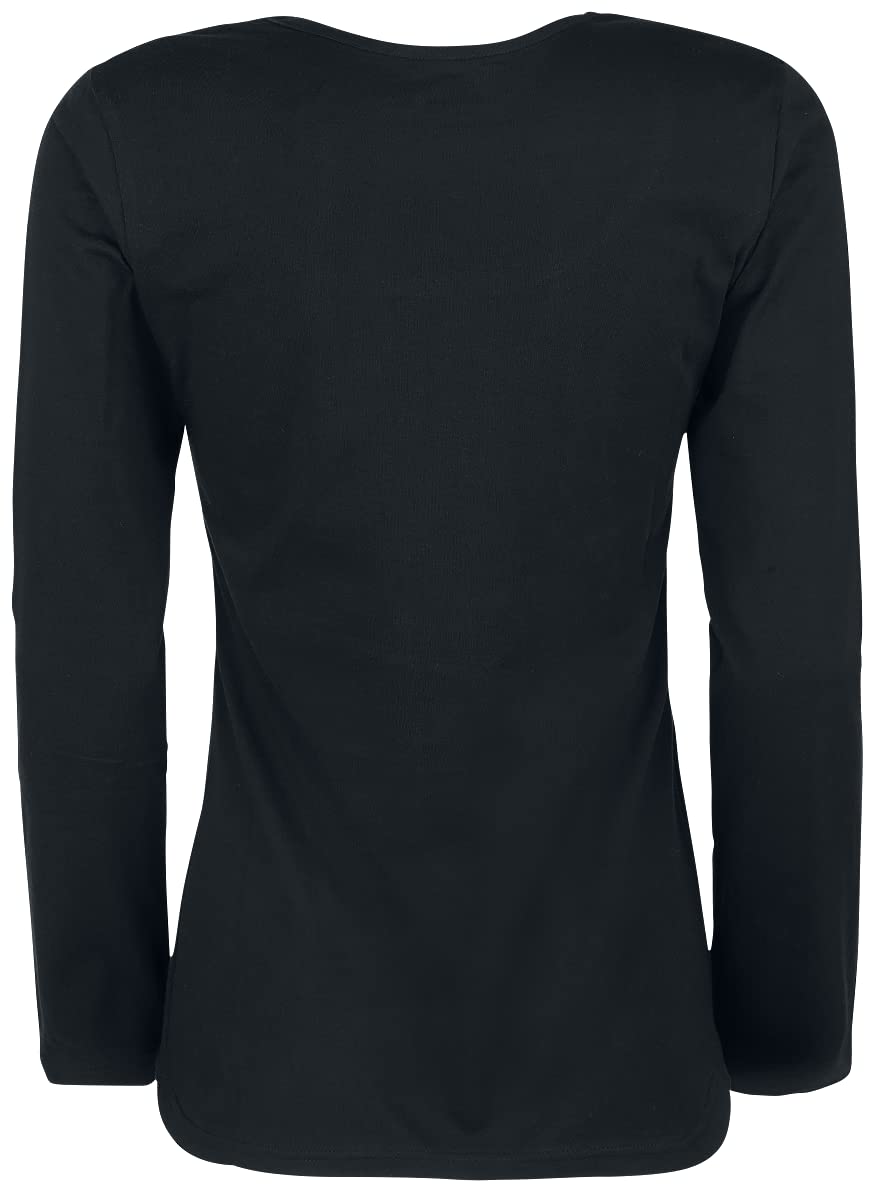 black-premium-by-emp-basic-langarmshirts-damen-schwarz-xl image 3
