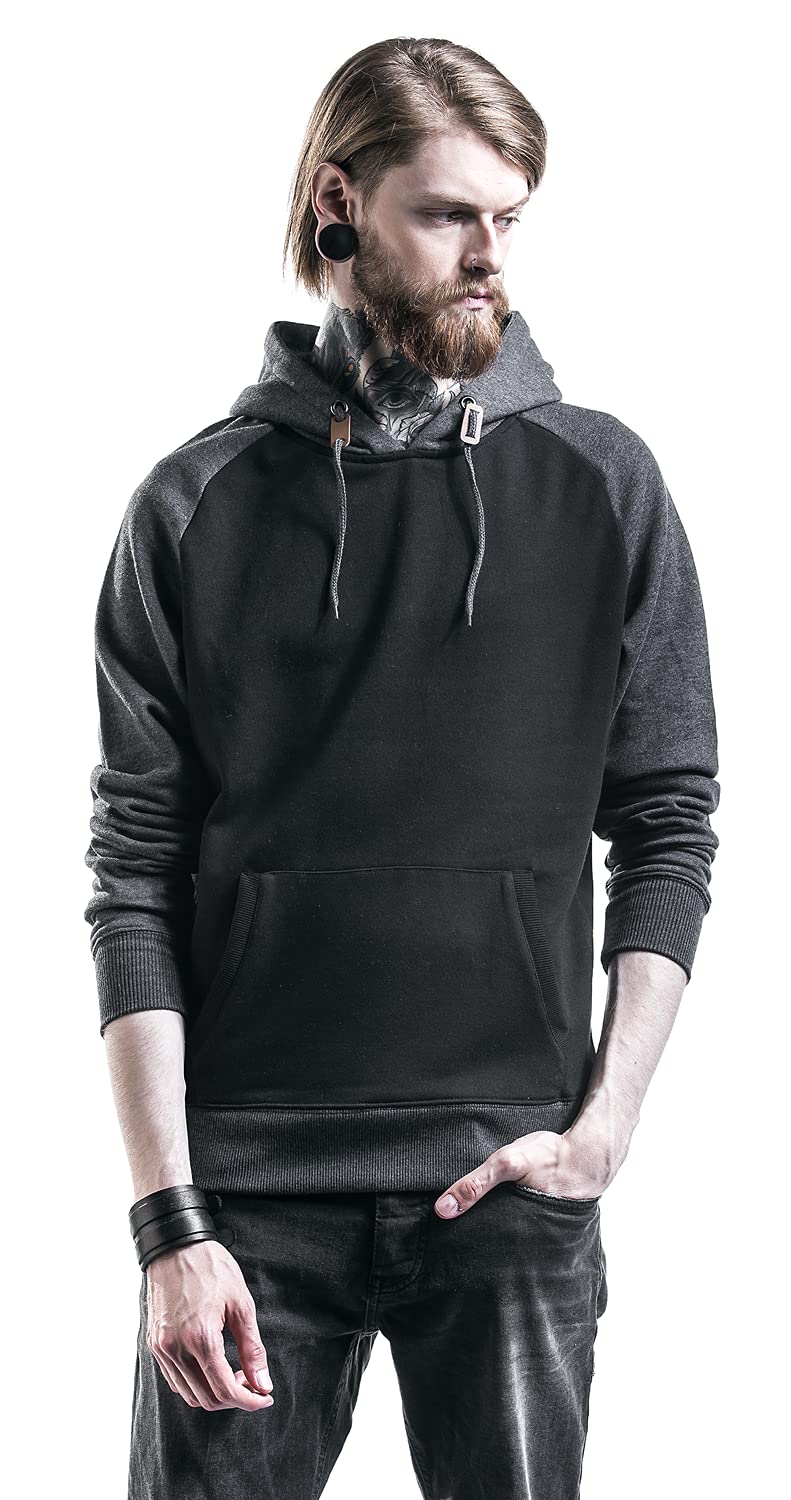 red-by-emp-kapuzenpullover-schwarz-grau-gr-e-m image 7