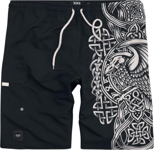 black-premium-by-emp-badeshorts-herren-schwarz-rabe-gr-s image 7