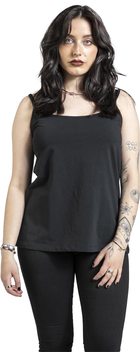 red-by-emp-schwarze-tops-damen-l-doppelpack-spaghettitr-ger image 2