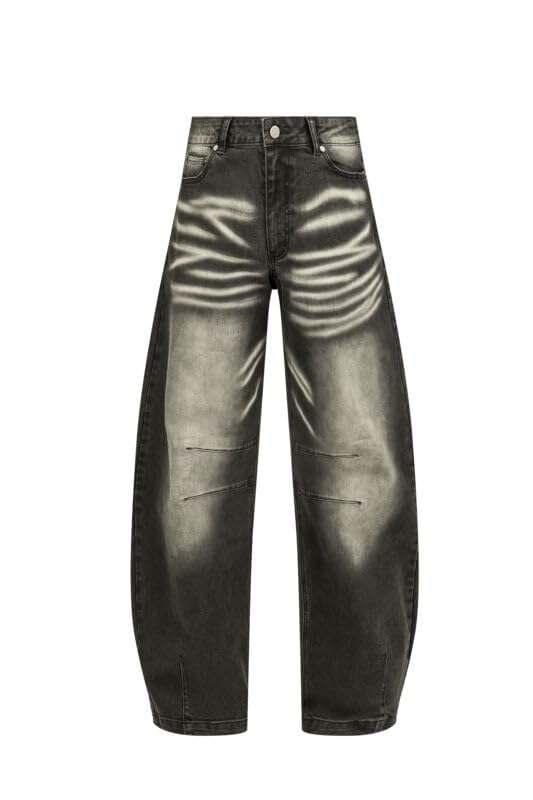 red-by-emp-hosen-damen-jeans-schwarz-barrel-fit-30w-32l image 4