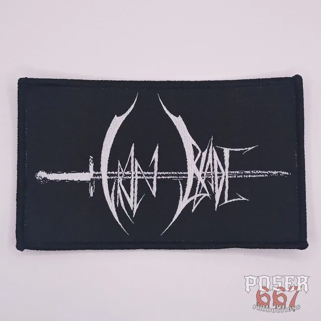 poser667-iron-blade-logo-patch-aufn-her-10-cm image 1