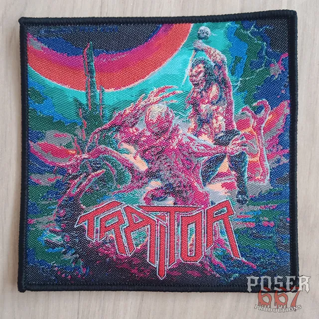 poser667-traitor-exiled-to-the-surface-patch-schwarzer-rand-10-cm image 1