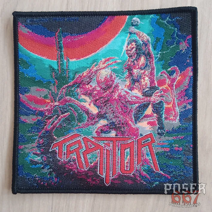 poser667-traitor-exiled-to-the-surface-patch-schwarzer-rand-10-cm image 1