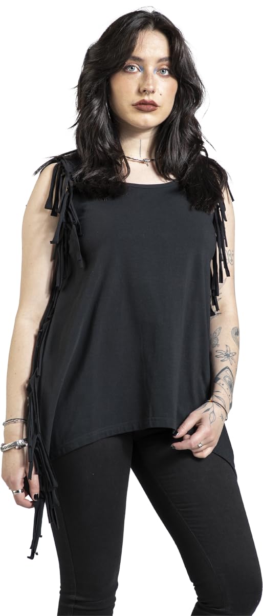 red-by-emp-basic-damen-top-schwarz-gr-m-basic image 2