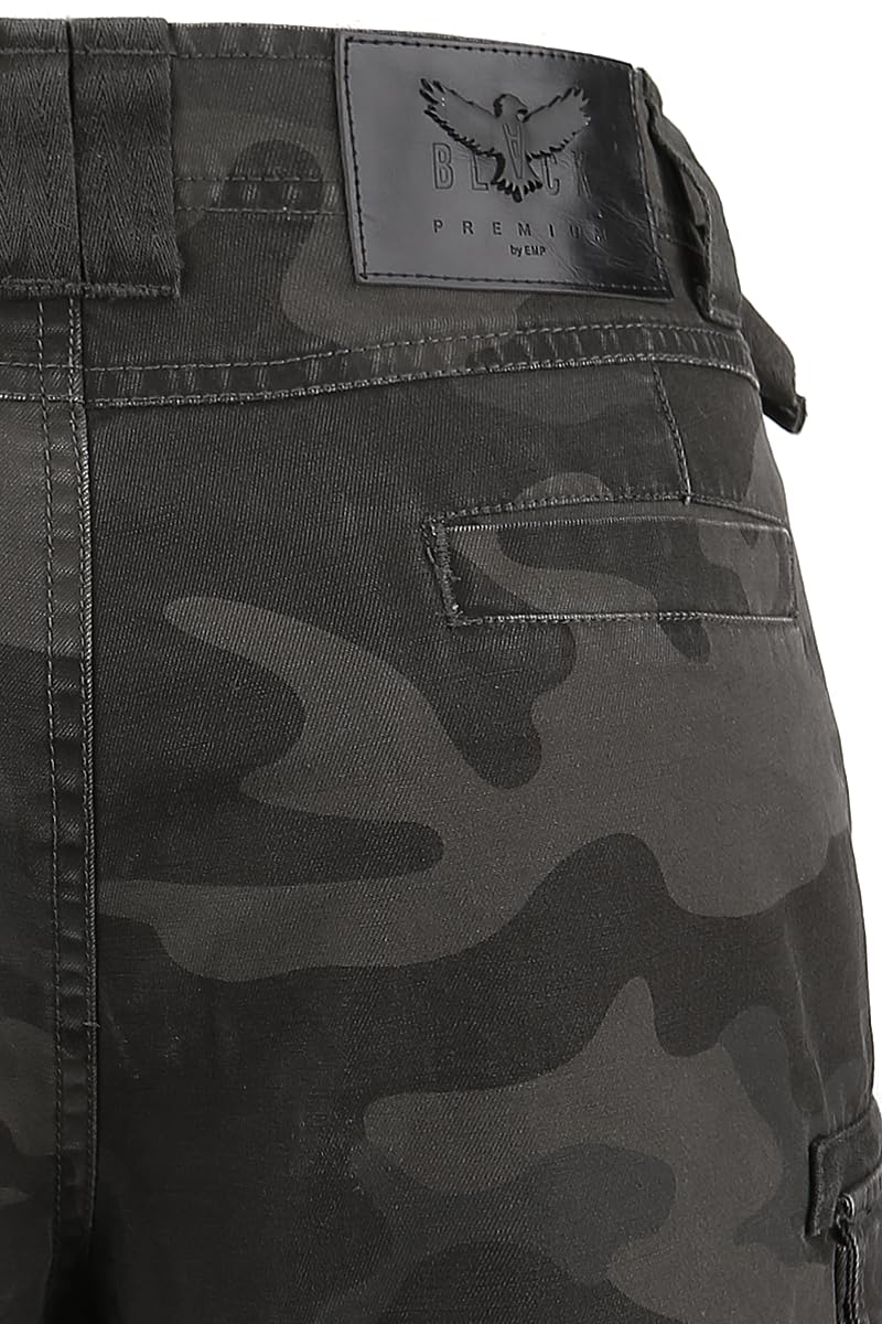 black-premium-by-emp-cargo-shorts-damen-schwarz image 8