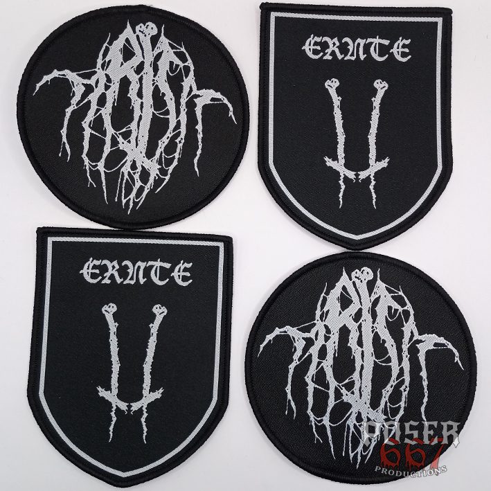 ernte-wappen-patch-aufn-her-gewebt-10-cm-black-metal image 1