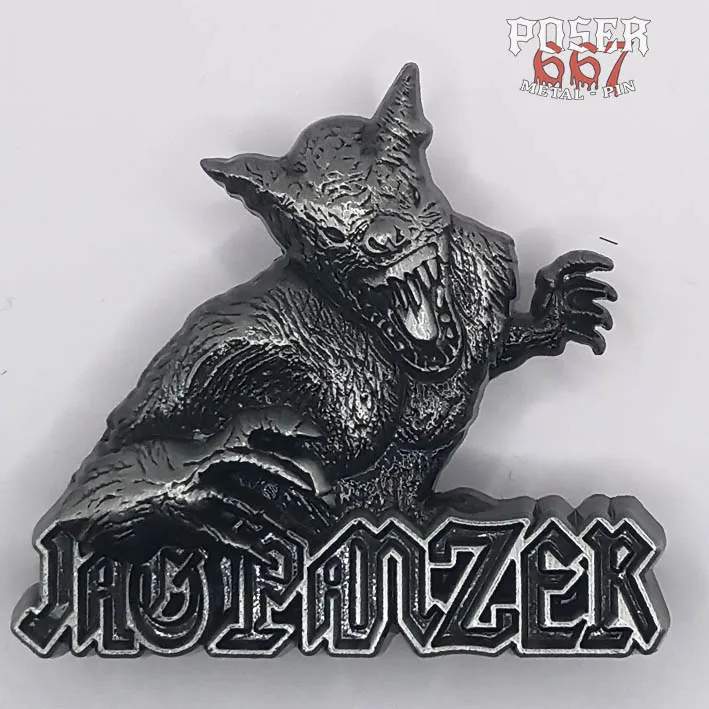 poser667-jag-panzer-the-jaw-3d-pin-antik-silber-5-cm image 1
