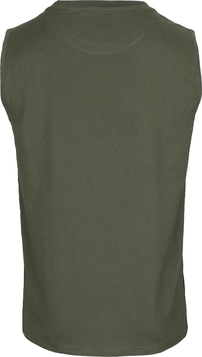black-premium-by-emp-tank-top-herren-skull-print-schwarz-oliv image 3