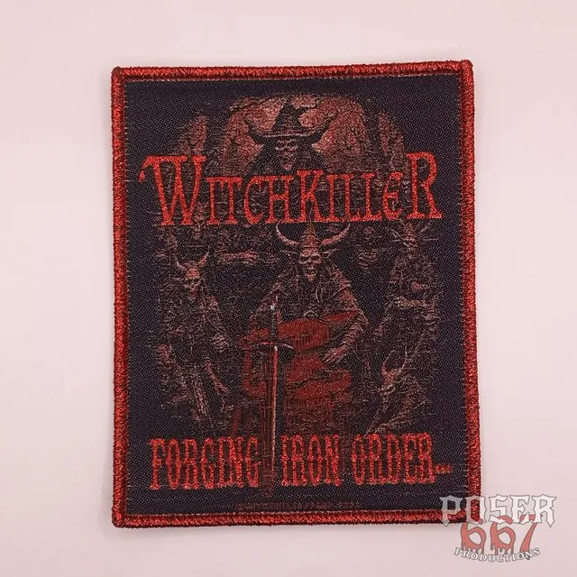 poser667-witchkiller-forging-iron-order-patch-gewebt-11-cm image 1