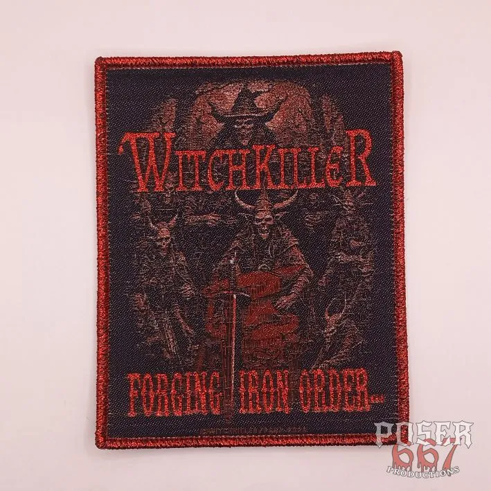poser667-witchkiller-forging-iron-order-patch-gewebt-11-cm image 1