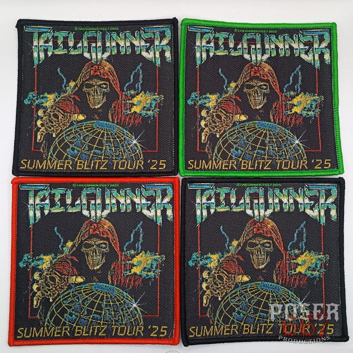 poser667-tailgunner-summer-blitz-tour-patch-schwarz-gewebt image 2