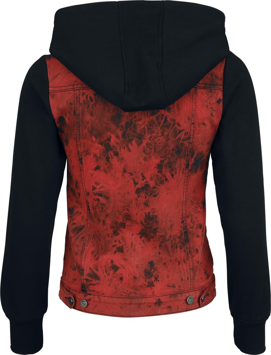 red-by-emp-jacken-jacke-damen-rot-m-kapuze-sweat image 3