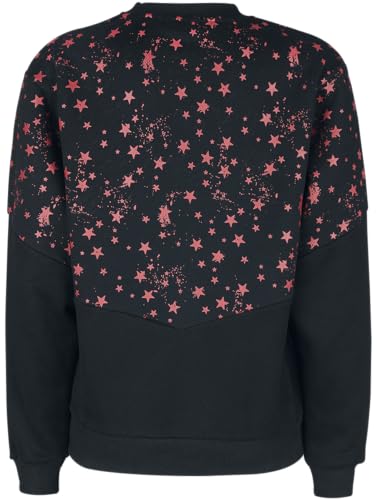 red-by-emp-sweatshirt-schwarz-sterne-damen-rockwear image 8