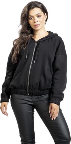 black-premium-by-emp-kapuzenjacke-damen-schwarz-gr-m image 4
