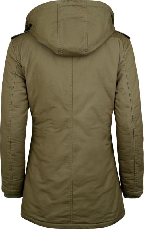 black-premium-by-emp-damen-winterjacke-oliv-gr-e-m image 3