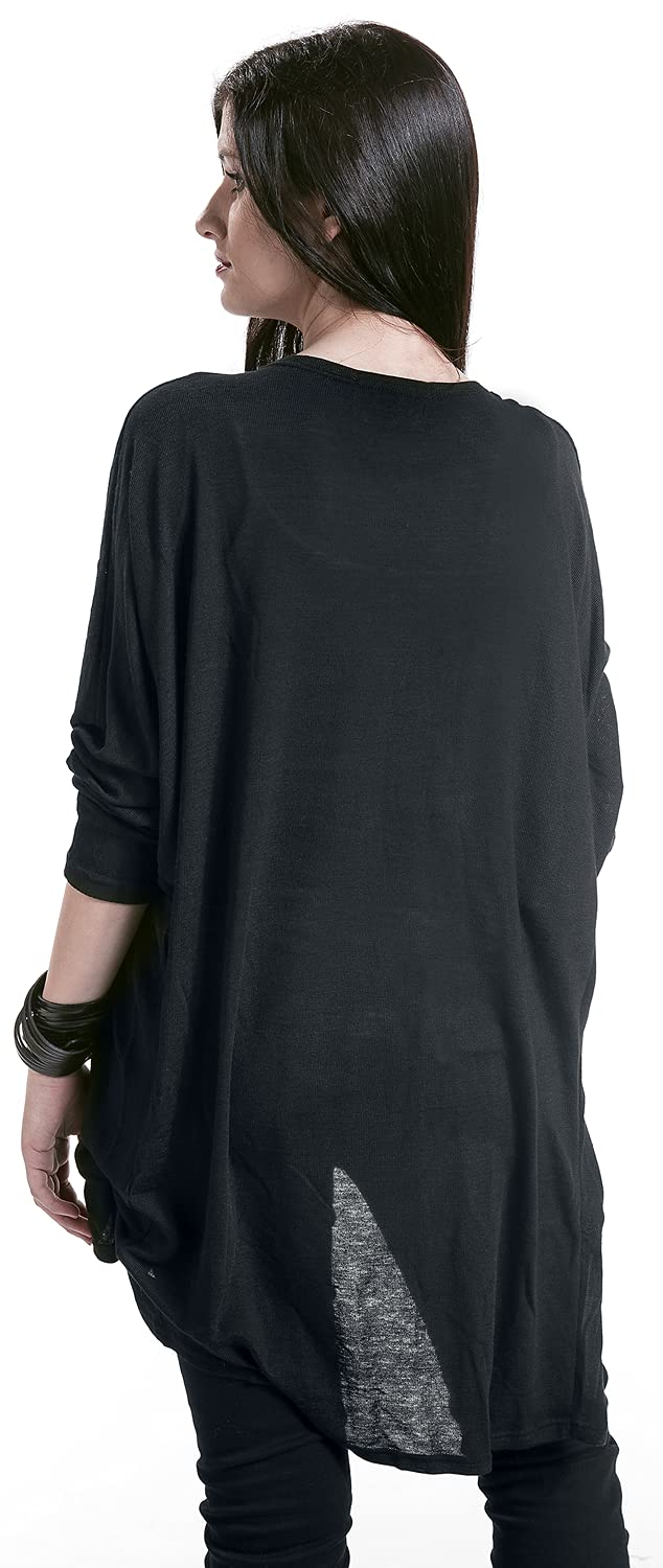 black-premium-by-emp-cardigan-damen-schwarz-lang-l image 5