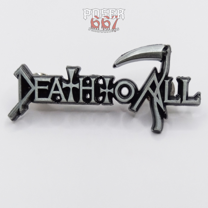 death-to-all-logo-3d-pin-antik-silber-60-mm image 2