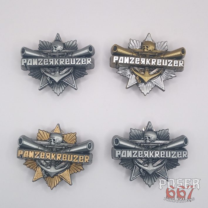 panzerkreuzer-3d-pin-4-5-cm-antik-silber image 2