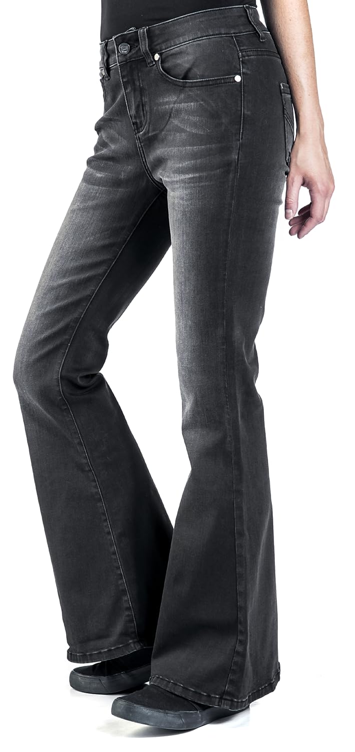 red-by-emp-jeans-damen-schwarz-31w-32l-waschung image 4