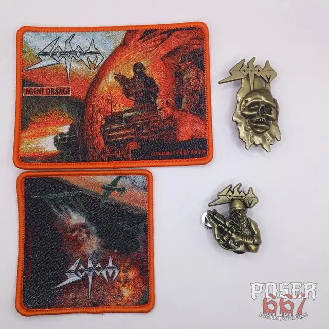 sodom-agent-orange-patch-wolke-7x7-cm-orange image 1