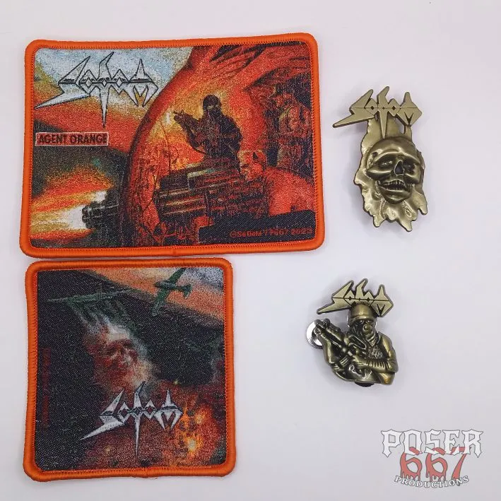 sodom-agent-orange-patch-wolke-7x7-cm-orange image 1