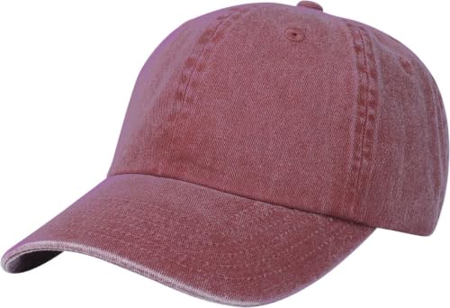 red-by-emp-accessoires-rote-cap-unisex-schlicht image 8