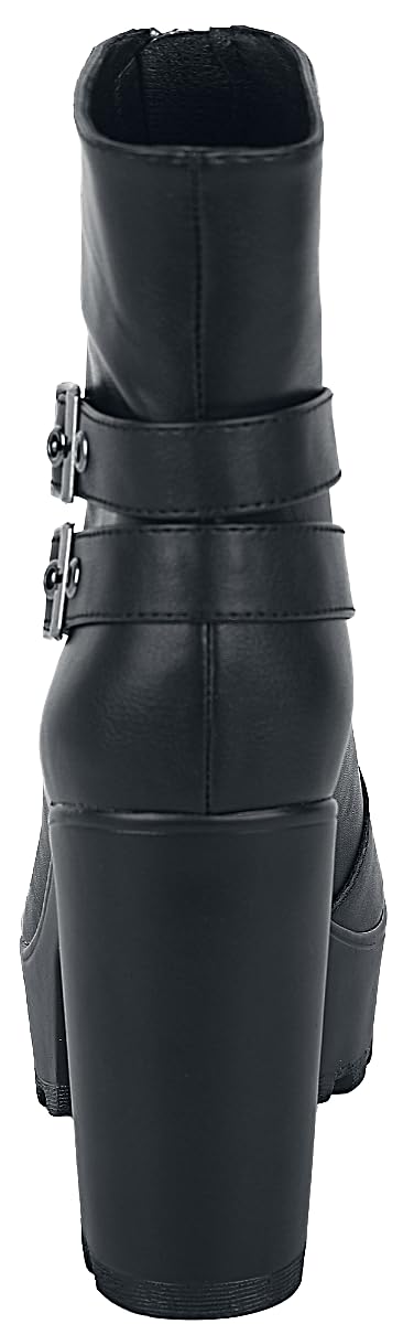 black-premium-damen-peeptoe-stiefelette-schwarz-mit-rei-verschluss image 3