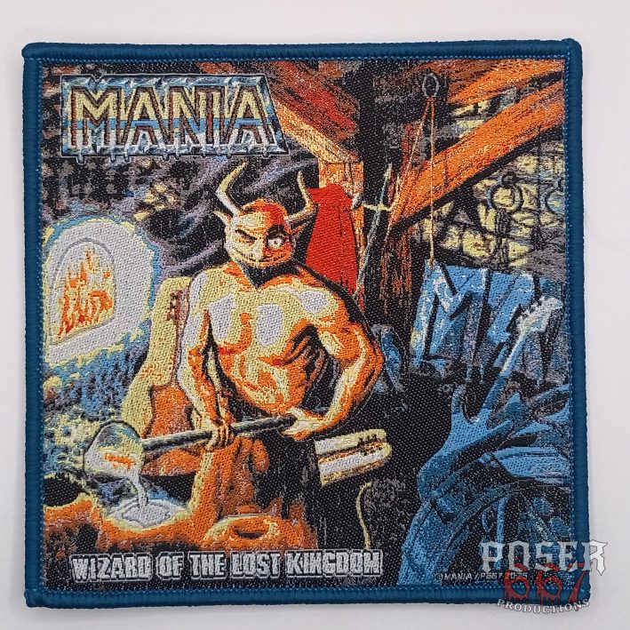 mania-wizard-of-the-lost-kingdom-patch-aufn-her-schwarz-9-5cm image 1