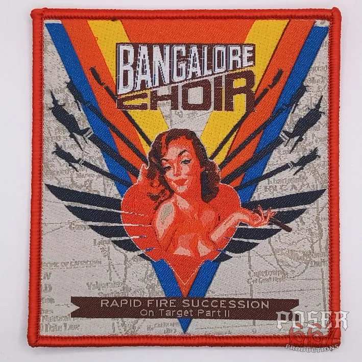 poser667-bangalore-choir-on-target-ii-patch-9-5-cm-gewebt image 1
