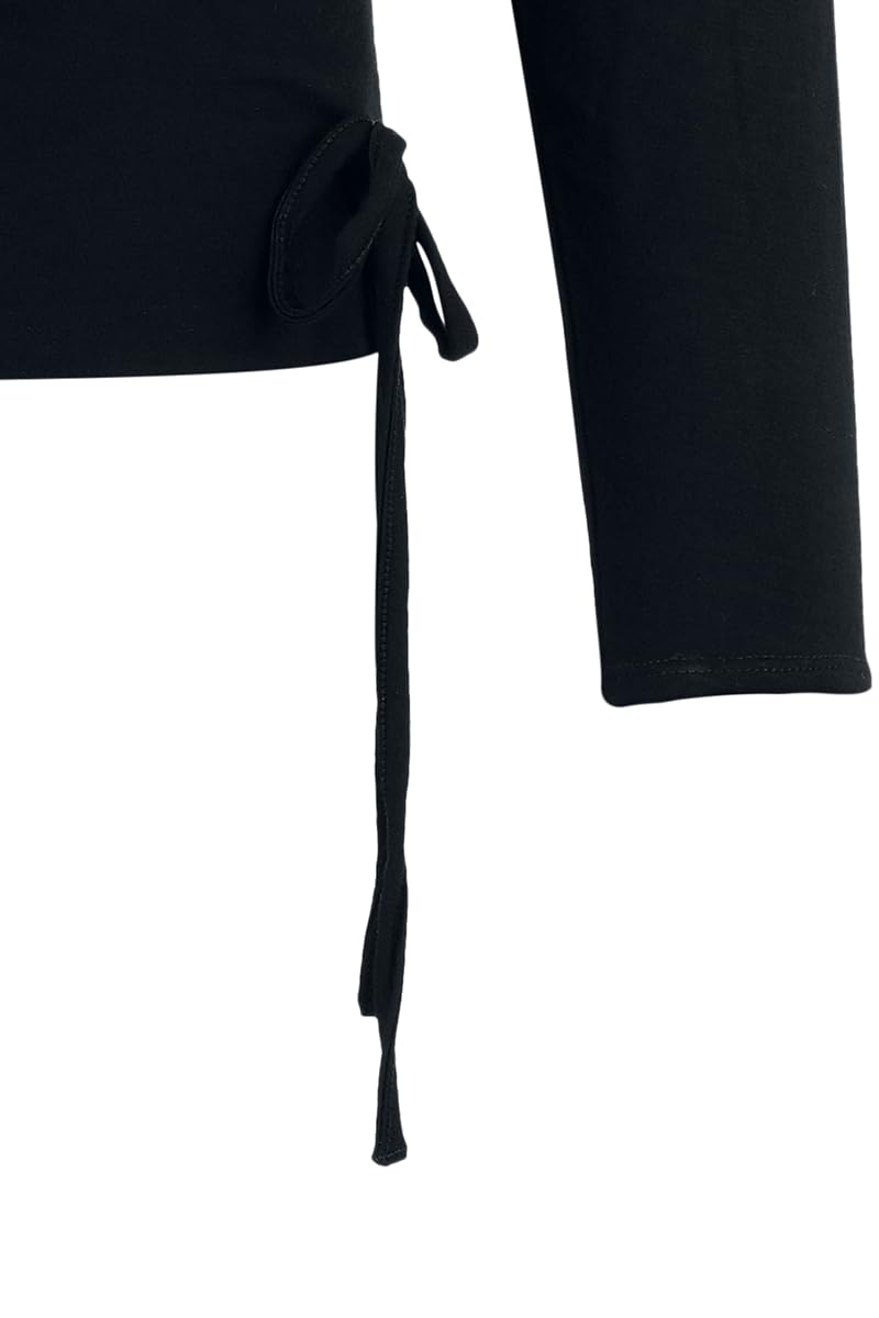 black-premium-by-emp-ribbon-longsleeve-langarmshirt-schwarz-m image 5