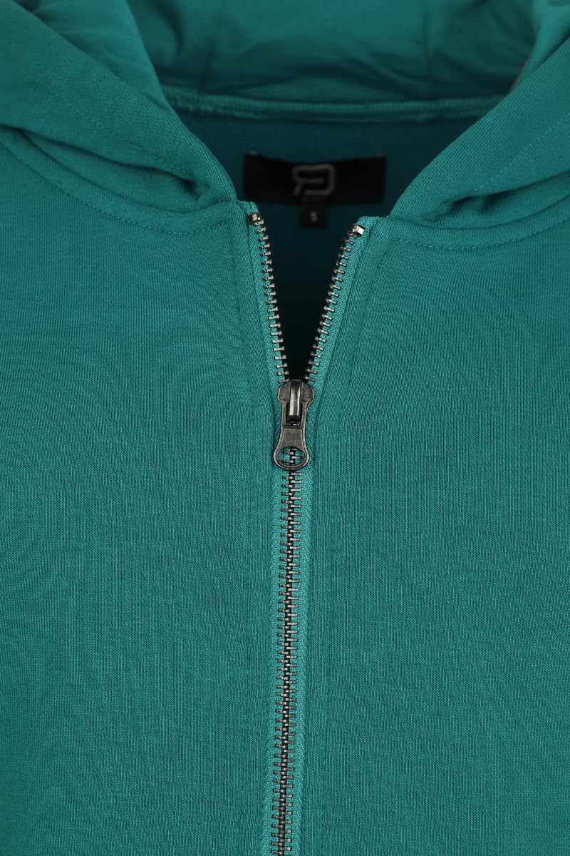 red-by-emp-kleid-damen-hoodiekleid-t-rkis-gr-l-kapuze image 2