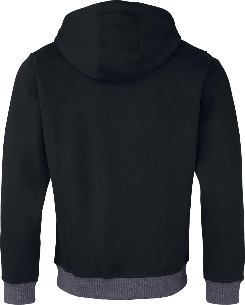 red-by-emp-jacke-herren-sweatjacke-schwarz-gr-l-kapuze image 4