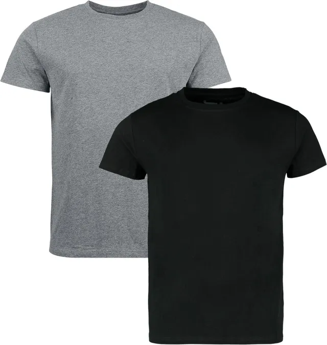 red-by-emp-herren-basic-t-shirt-schwarz-dunkelgrau image 1