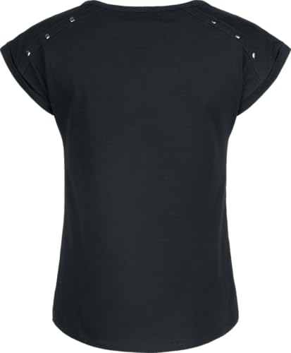 red-by-emp-t-shirt-schwarz-nieten-schulter-festival image 8