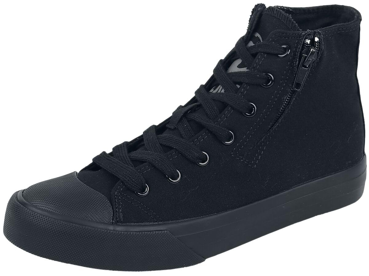 black-premium-by-emp-schwarze-sneaker-rei-verschluss-45-eu image 1