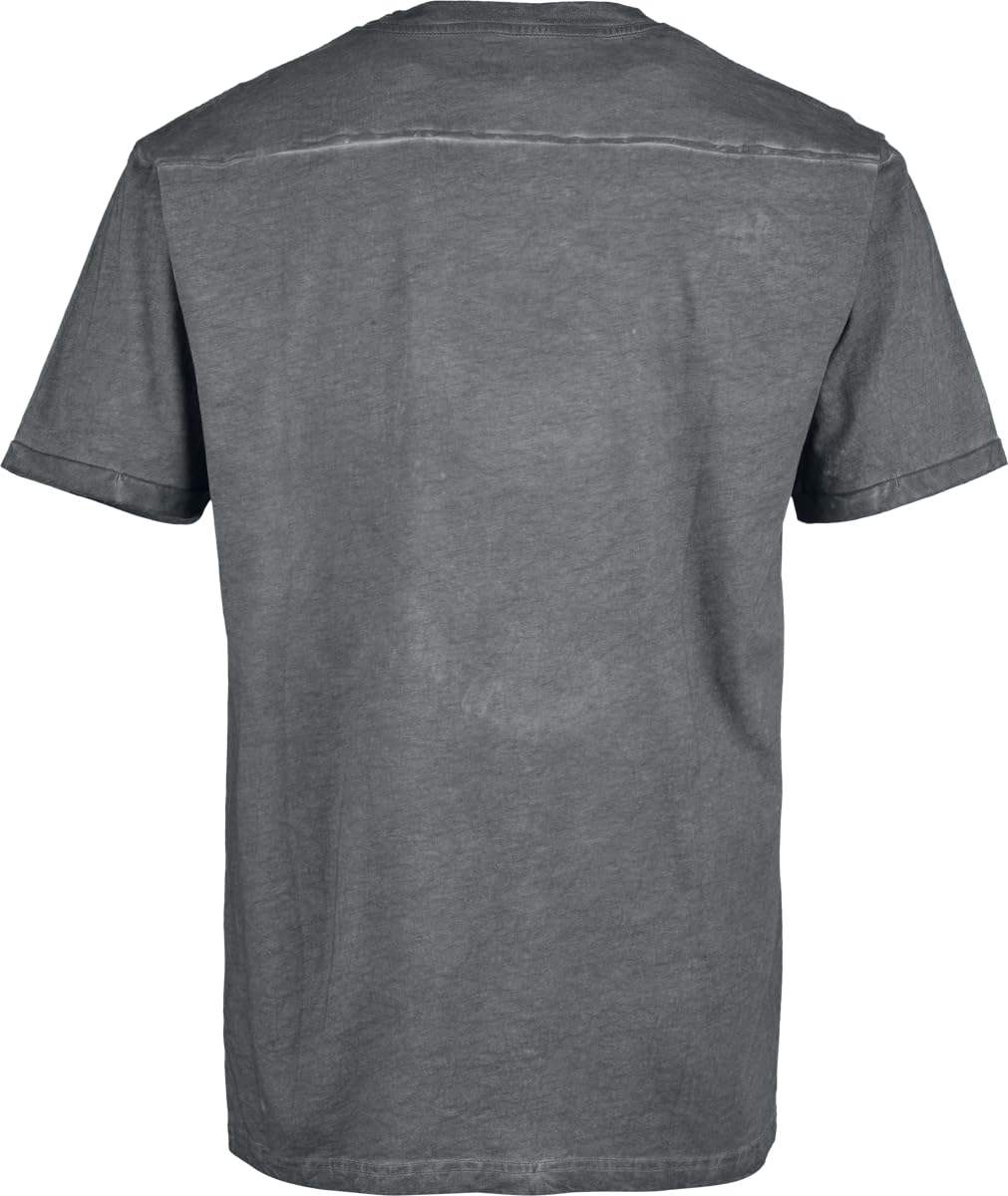 black-premium-beaks-claws-skulls-t-shirt-grau-skull-patch-l image 3
