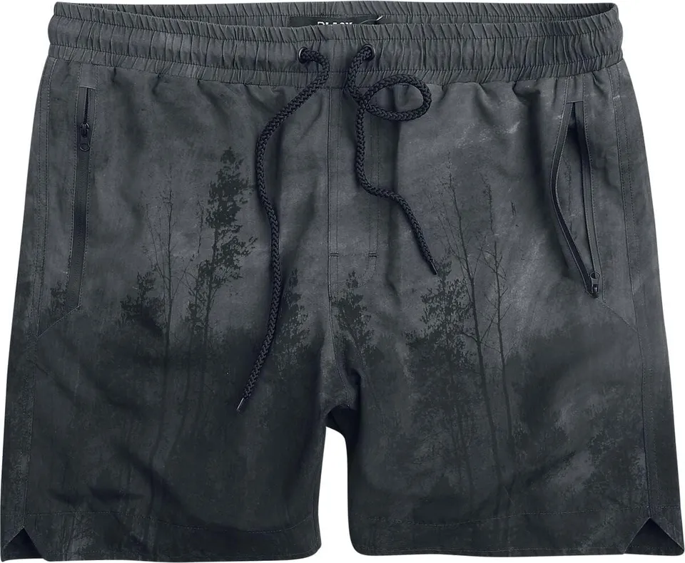 black-premium-rooted-in-reverence-badeshort-schwarz-l image 1
