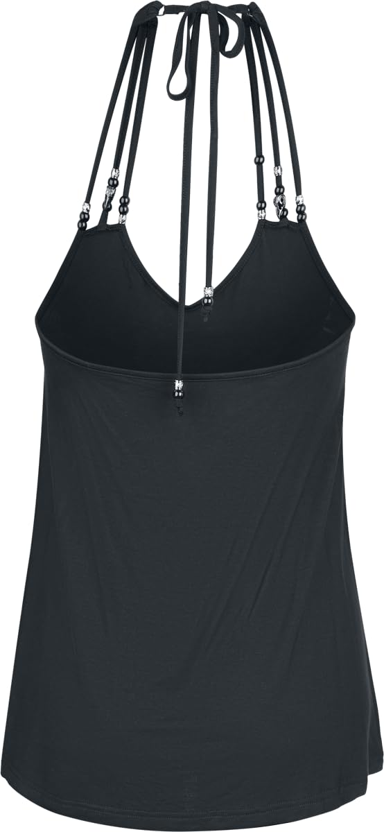 black-premium-essential-neckholder-top-perlen-schwarz-m image 3