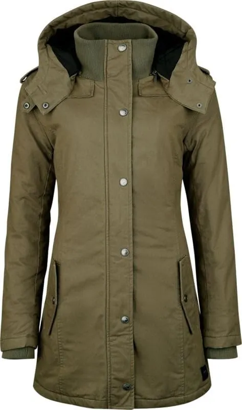 black-premium-by-emp-damen-winterjacke-oliv-gr-e-m image 1