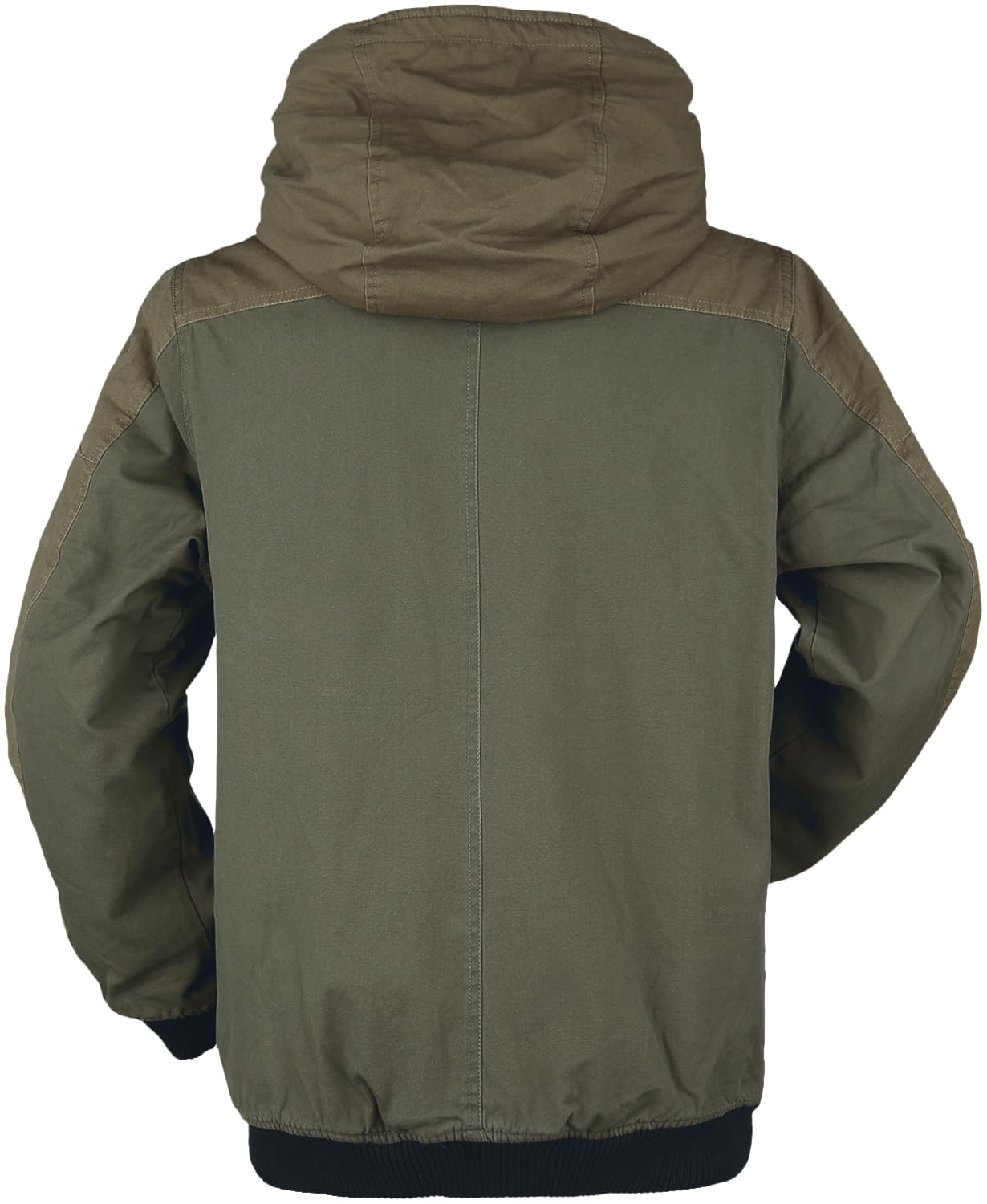 black-premium-by-emp-winterjacke-oliv-herren-xxl-mit-steppfutter image 3