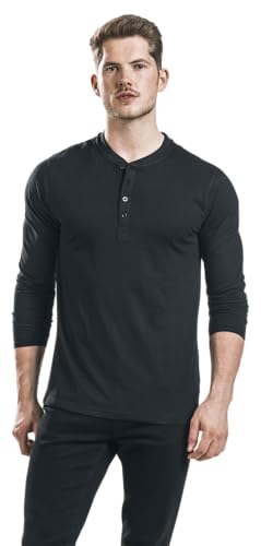 red-by-emp-langarmshirt-basic-schwarz-l-mit-knopfleiste image 6
