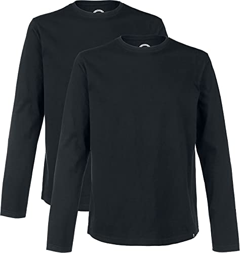 red-by-emp-basic-longsleeve-herren-schwarz-xxl-2er-pack image 6