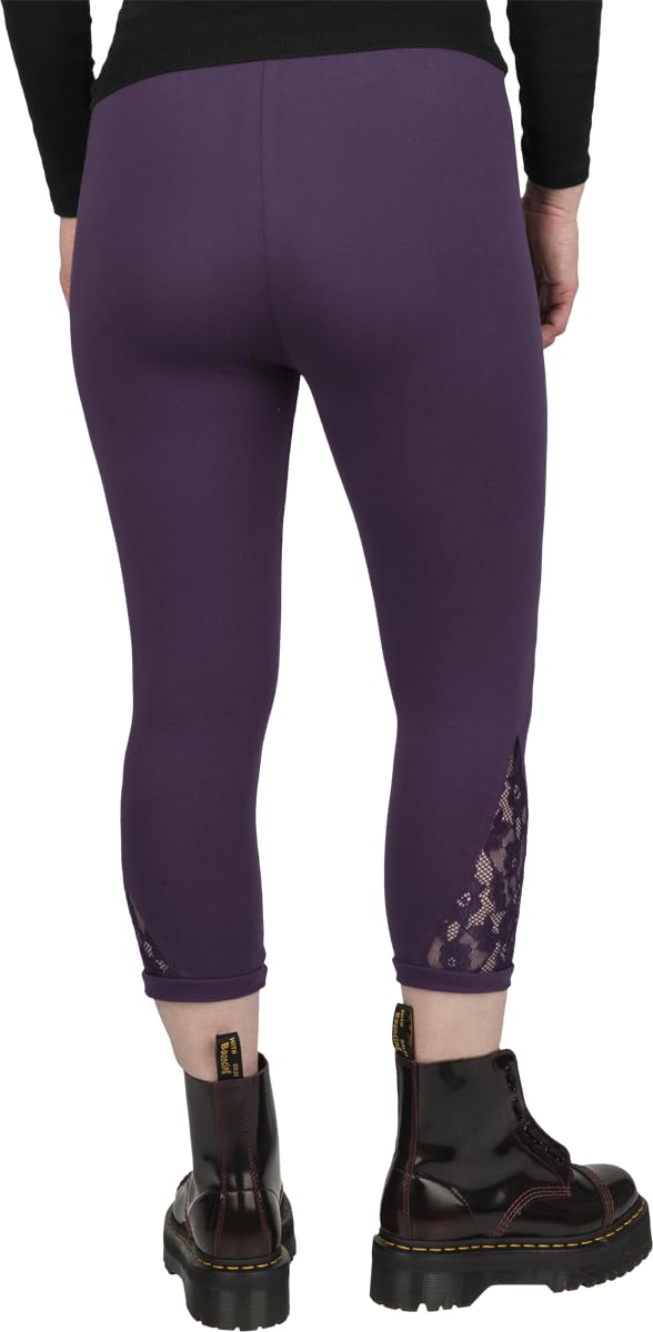 red-by-emp-leggings-mit-spitze-leggings-lila-damen-gr-m image 4