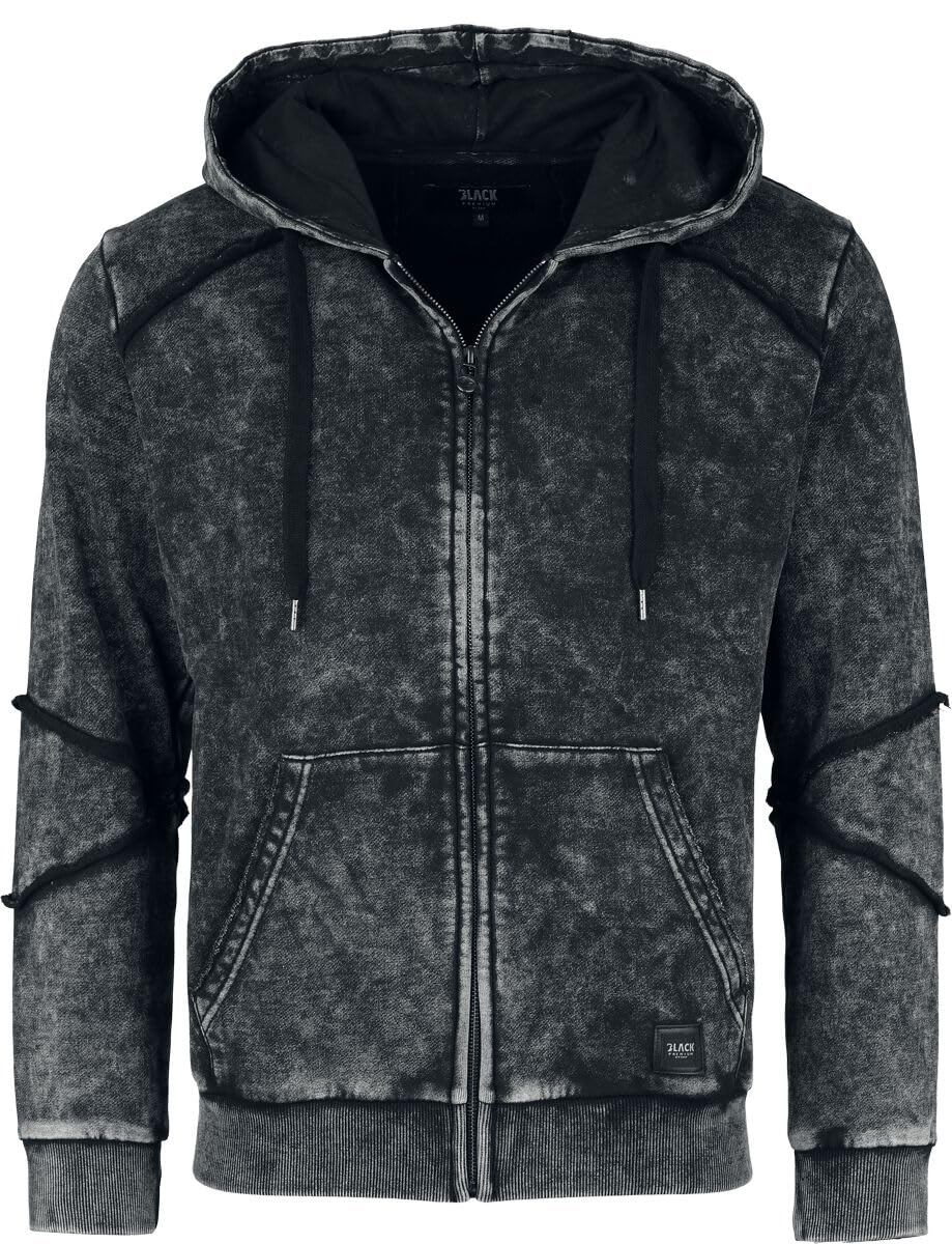 black-premium-by-emp-herren-kapuzenjacke-schwarz-used-l image 1