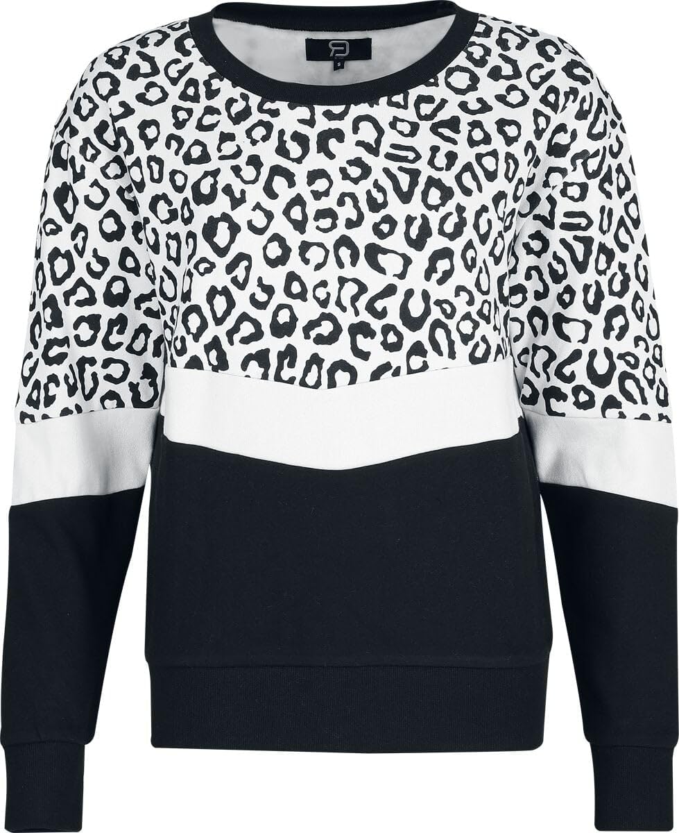 red-by-emp-sweatshirt-animal-print-damen-m image 1
